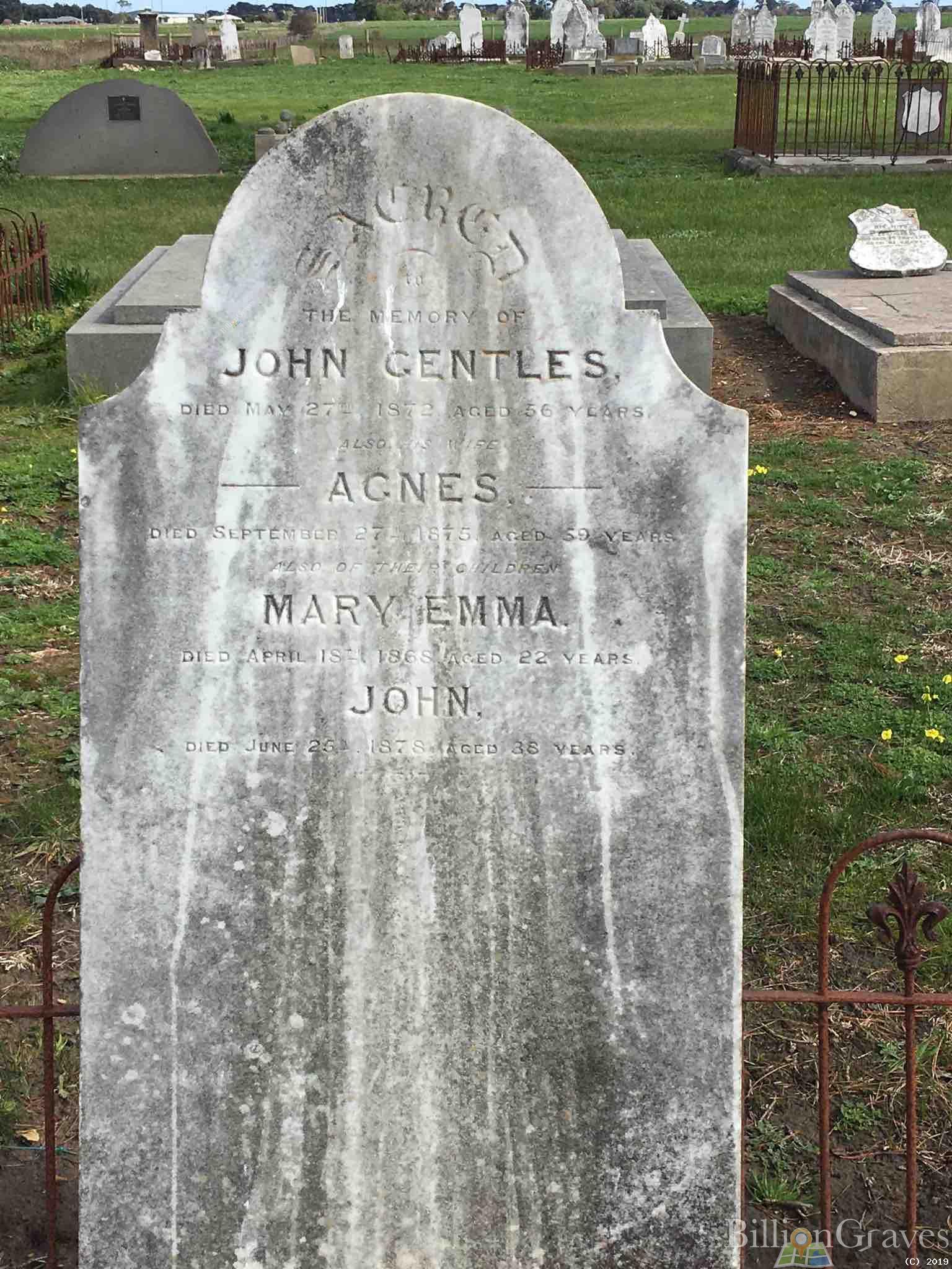 Headstone