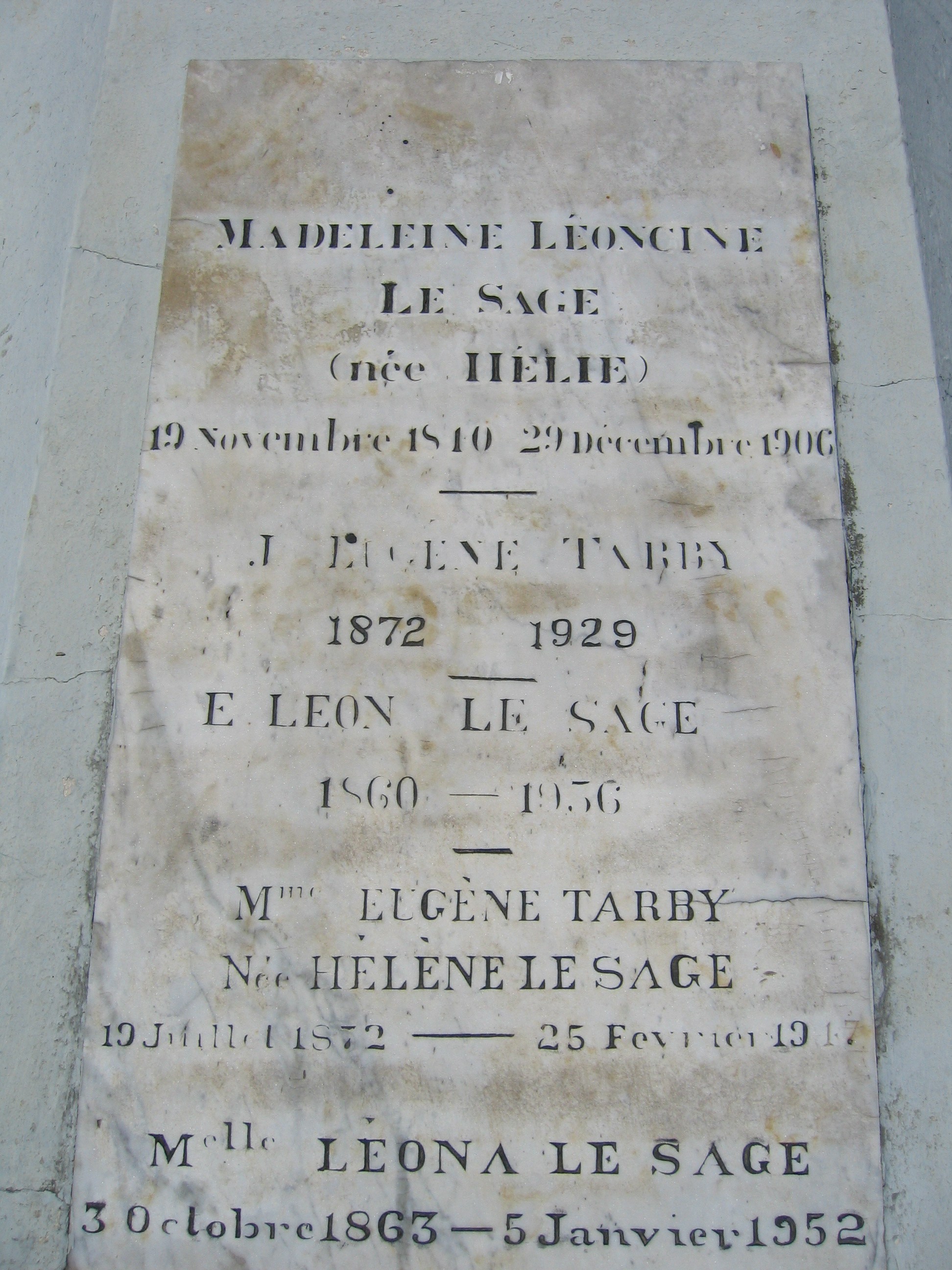 Headstone