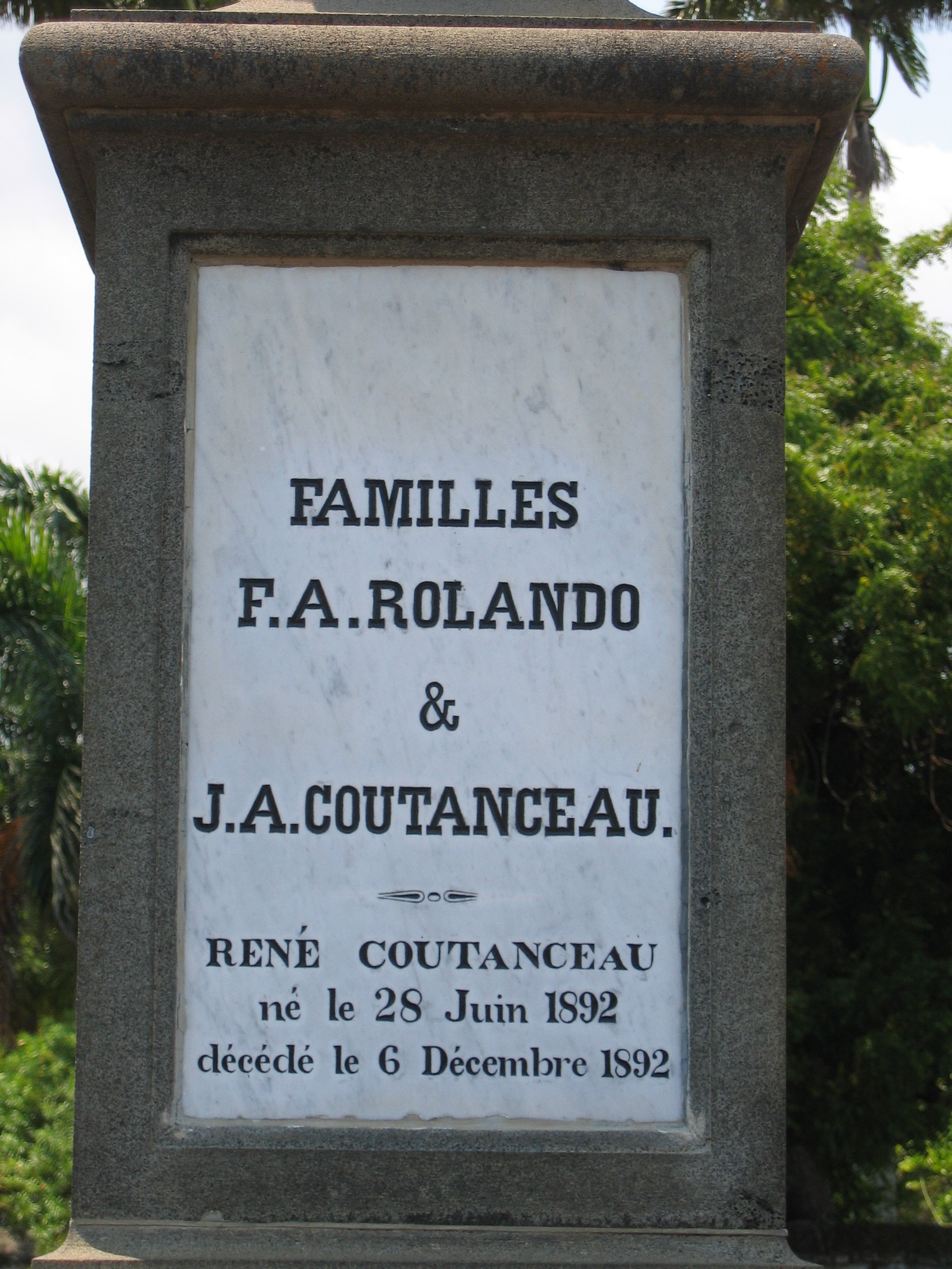 Headstone