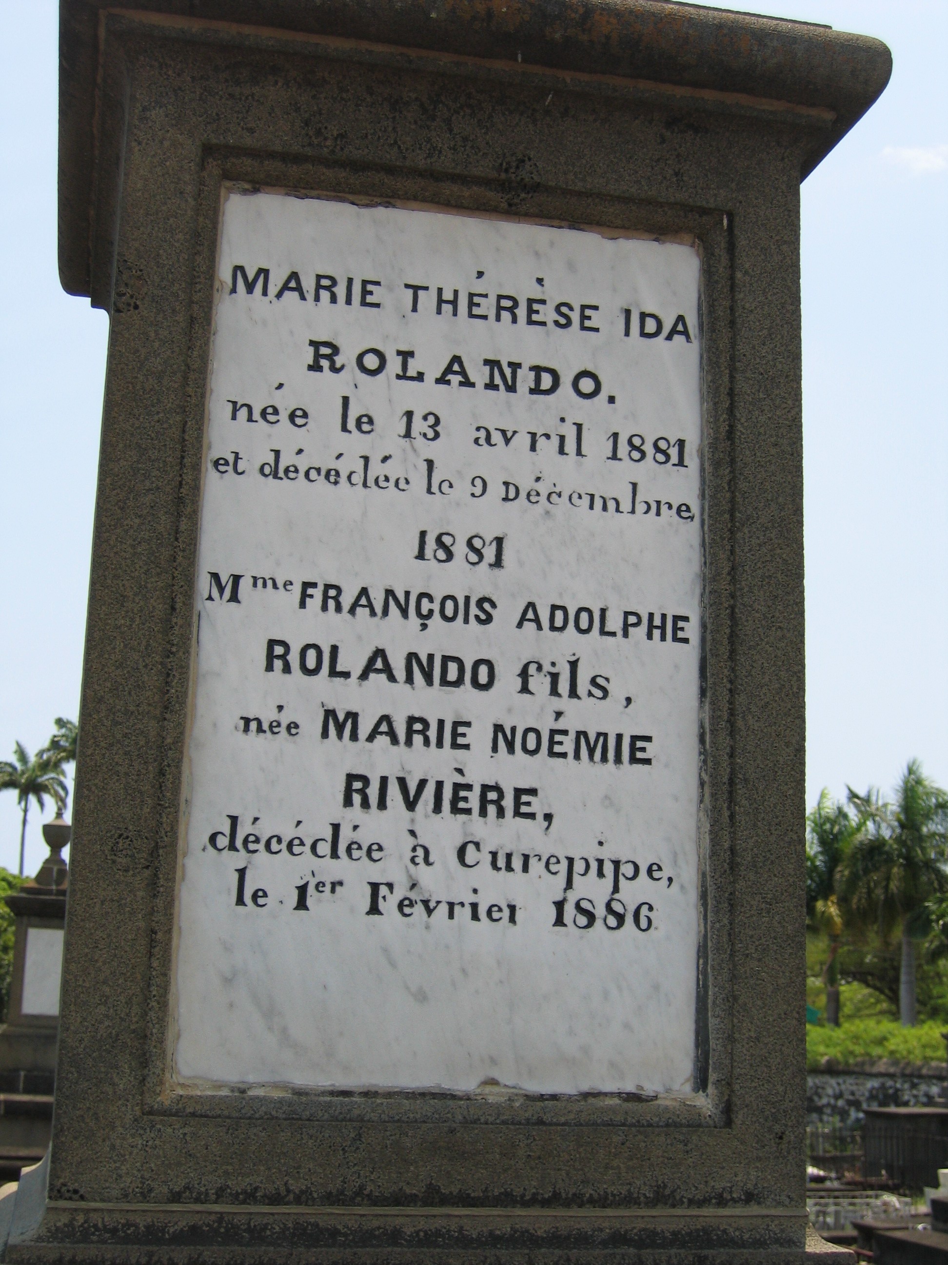 Headstone