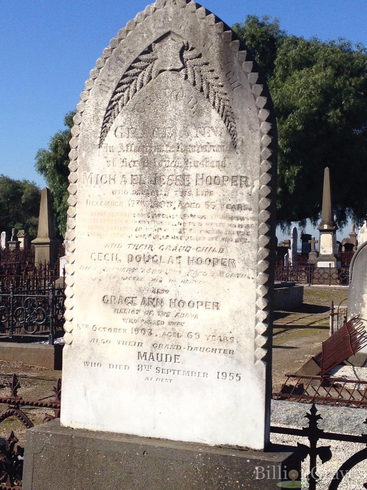 Headstone